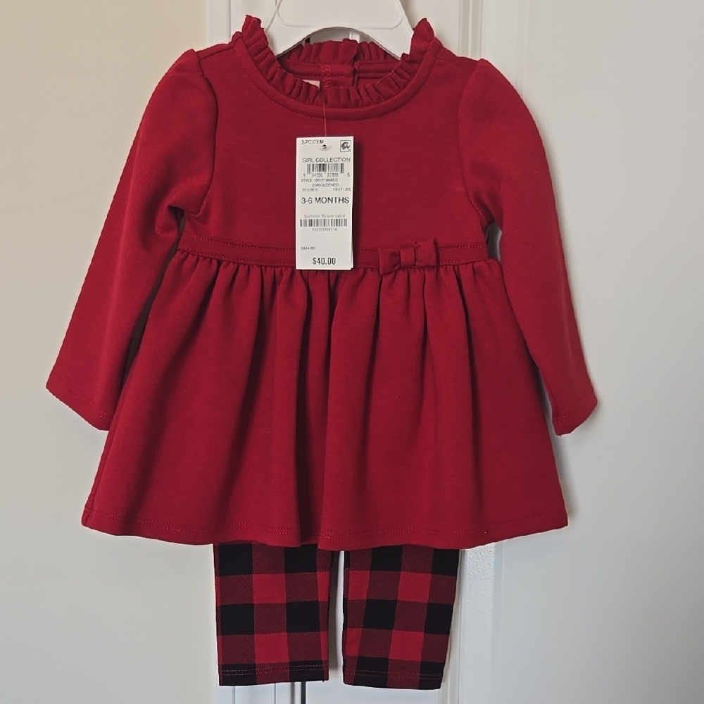 First Impressions Red Kids Matching Set